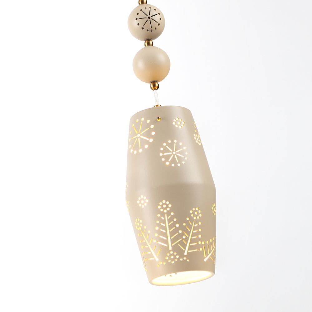 Светильник 60 см, Odeon Light 5444/1B, бежевый-бронза