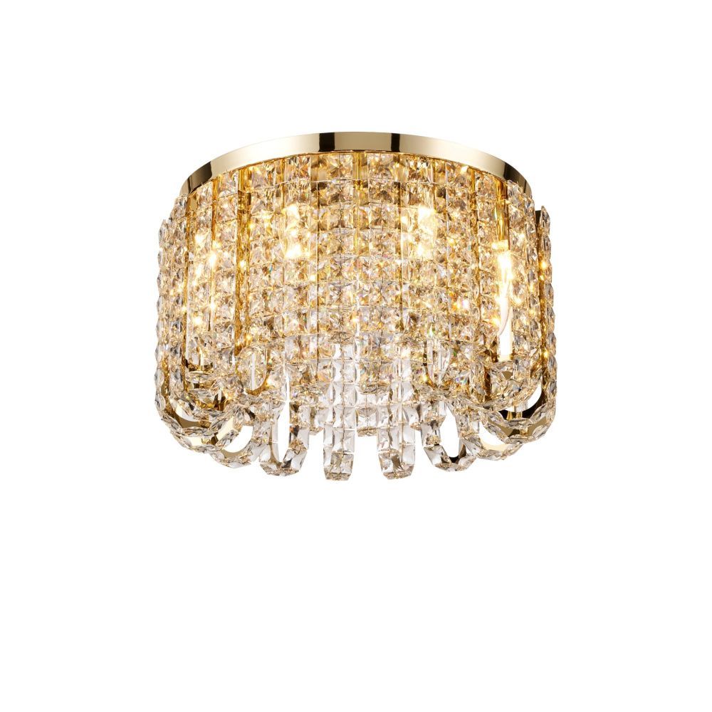 NW082P-ф500*H310 H GOLD / ЗОЛОТО Потолочный светильник NW 8*40W(320W)*E14, Ø500 x H310, NewRgy H GOLD (Золото)