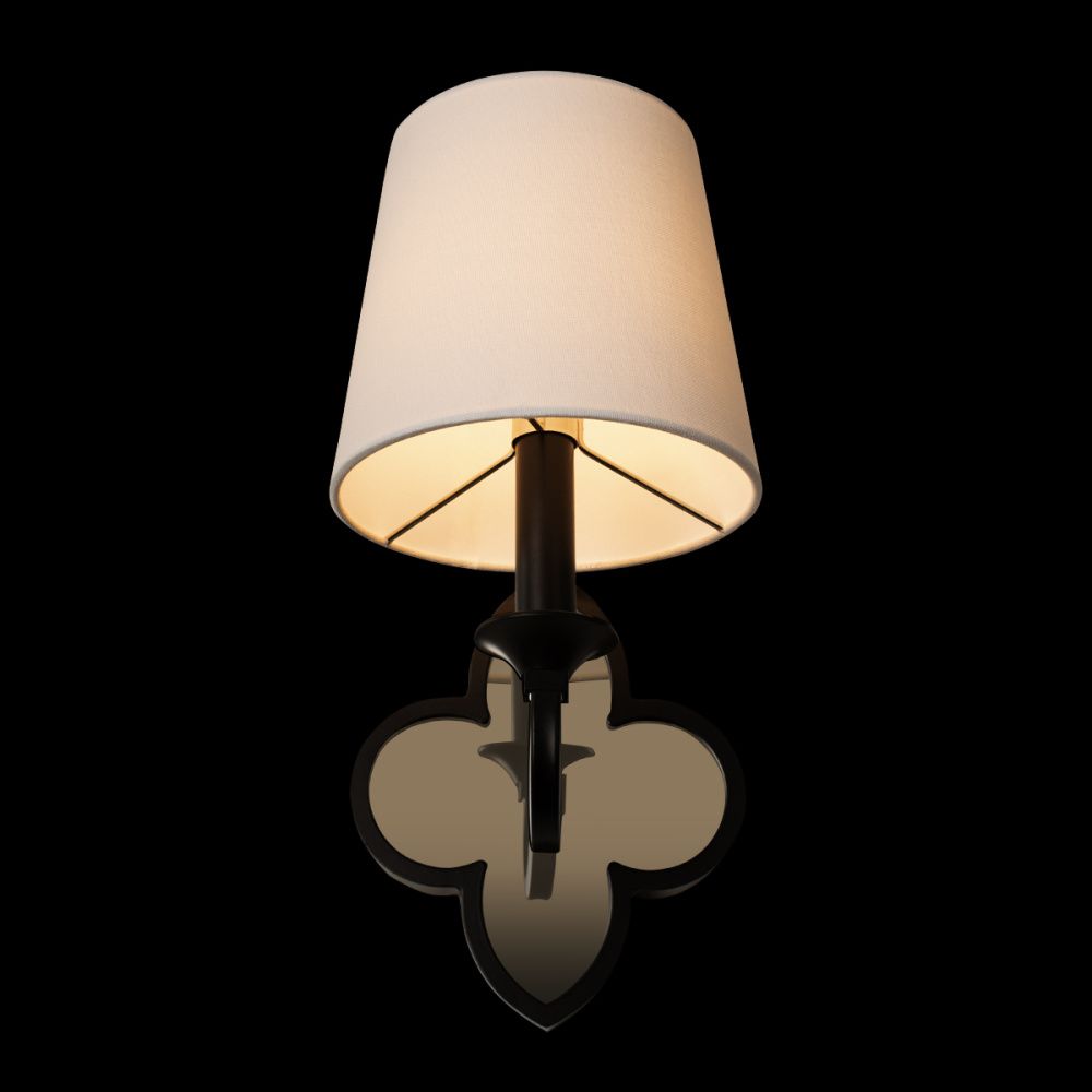 Бра 38 см, Loft IT Silence 10303W/B Black, черный