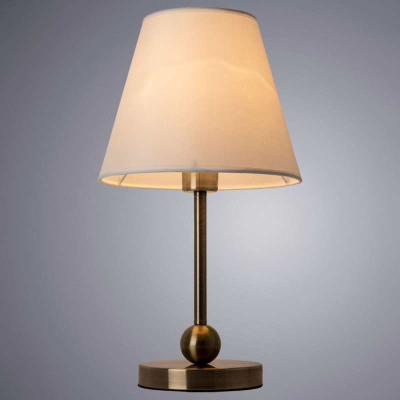 Настольная лампа Arte Lamp Elba A2581LT-1AB, античная бронза