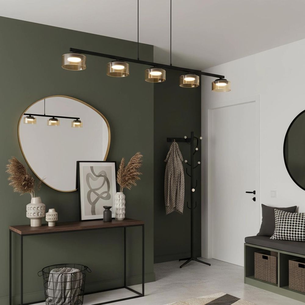 Светильник 140 см, Citilux ESPACE CL243251, черный