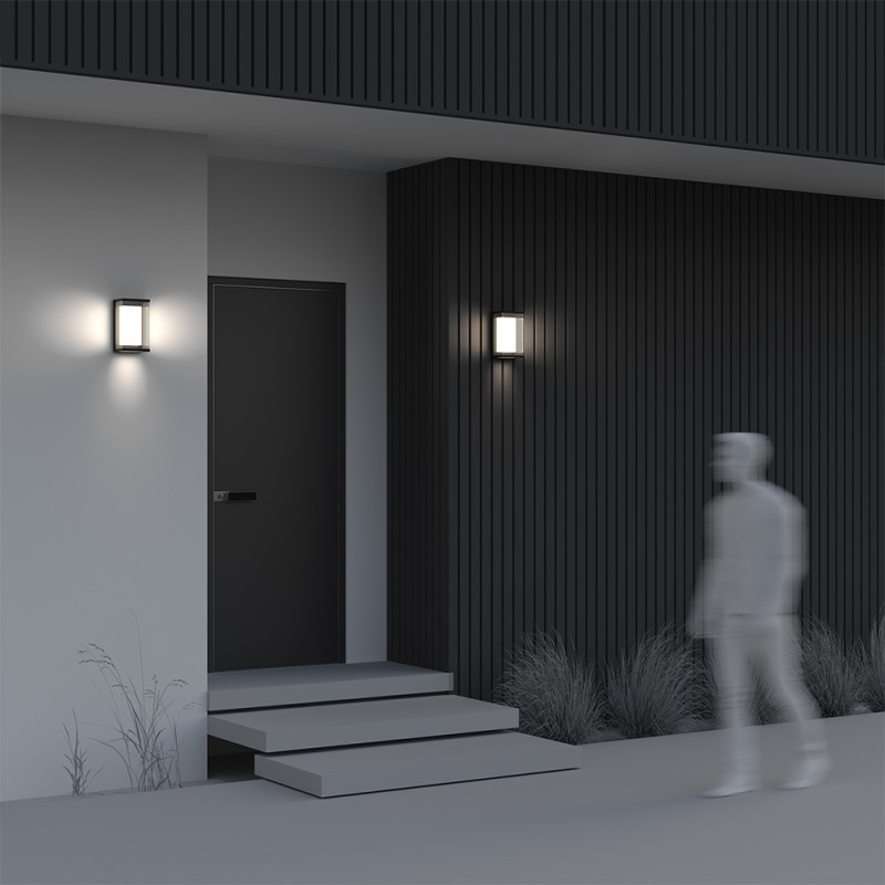 Светильник настенный 15,2*11,5*26,5 см, LED, 10W, 3000К, Maytoni Baker Street O021WL-L10B3K черный