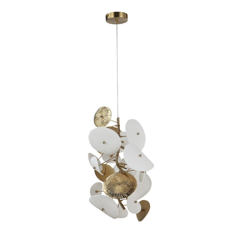Светильник подвесной DAHLIA 5*G9 LED*5W 4000K ST LUCE SL1518.303.05 латунь