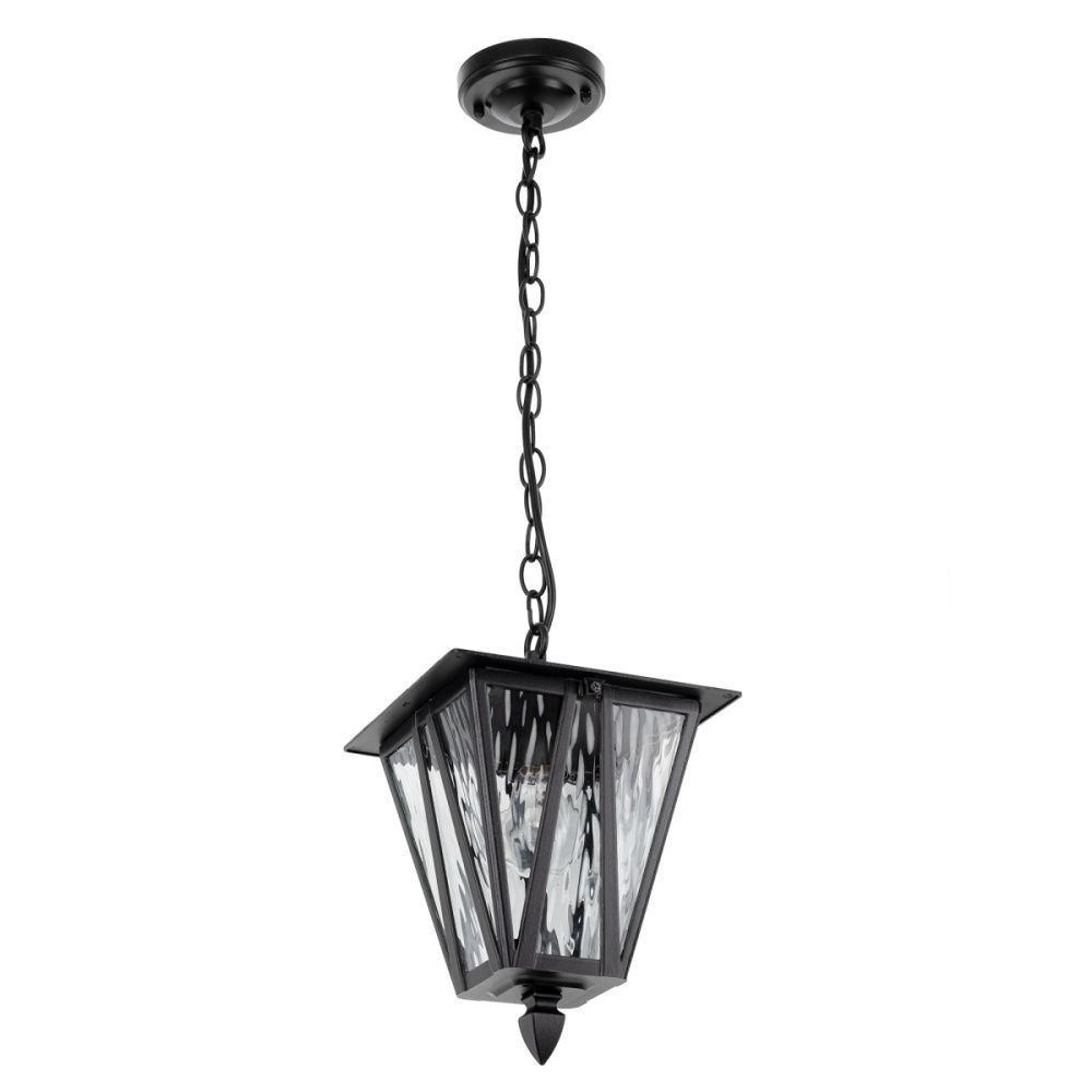 Уличный подвесной светильник 20 см, Citilux FORTS CLU09S, черный