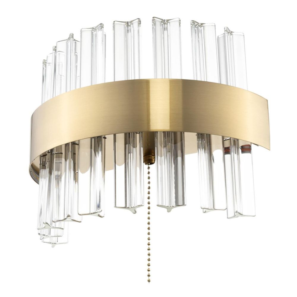  Бра хрустальное с выключателем Бронза CL337313 