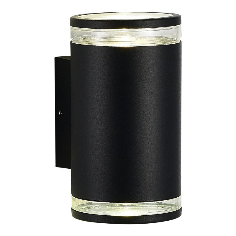 Светильник настенный 12,2*10*18 см, 2*GU10*50W, ST-Luce Tubo SL9009.401.02, черный