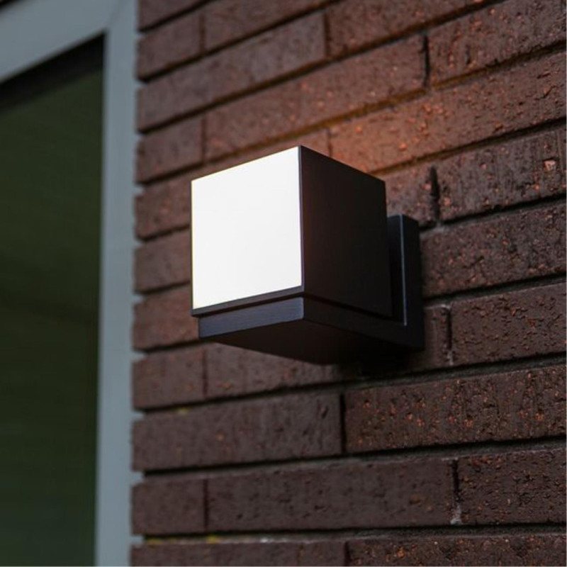 Настенный светильник 15*10*12 см, 1*LED*12W 4000K Arte Lamp Belgrade A5193AL-1BK черный