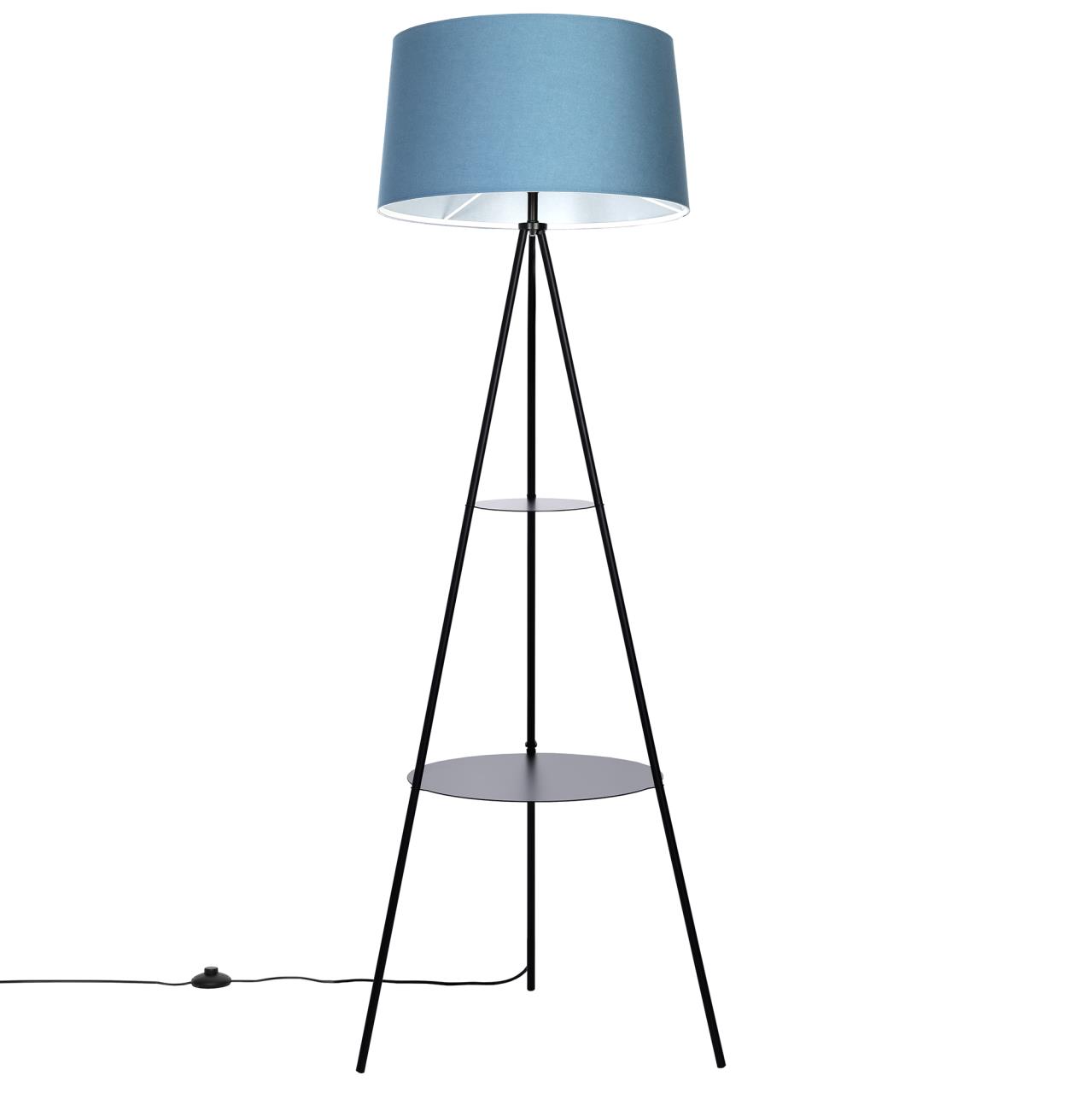 Торшер Citilux CL806023 Рейнер Черн+Синий 