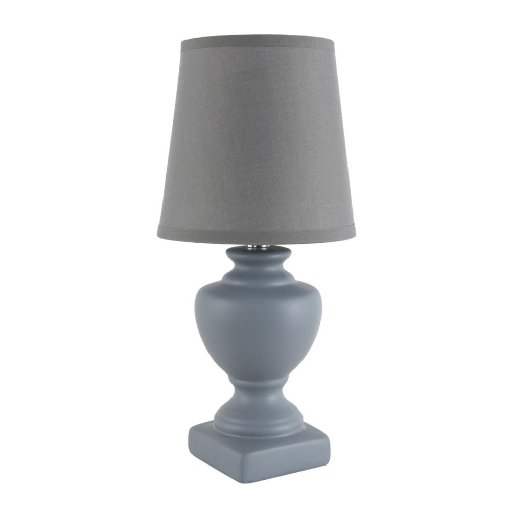 Настольная лампа 13*13*28,8 см, 1*E14*40W, Lumion Bianka 8164/1T, серый