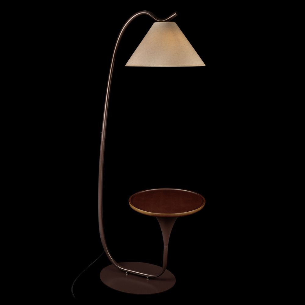 Торшер 165 см, Loft IT Charlotte 10568F Brown, коричневый