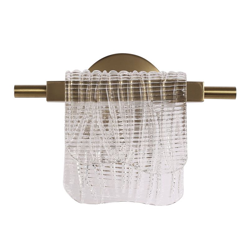 Бра 13*27*18,5 см, 1*LED*6W, 3000K, ST-Luce Voile SL6021.201.06, золотой