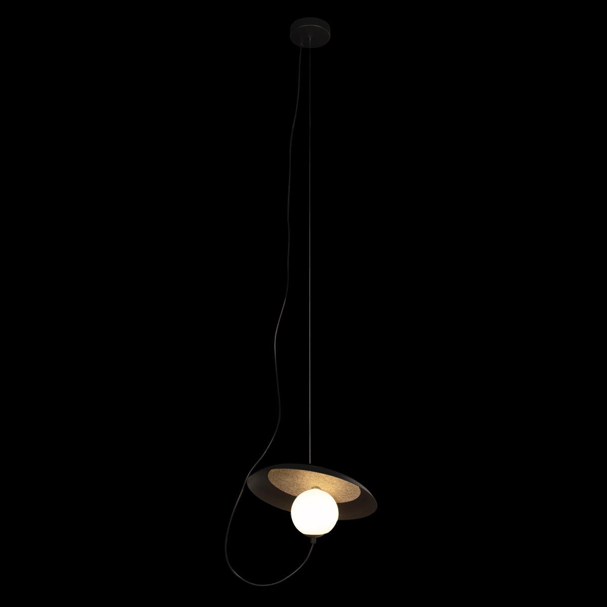 Светильник 28 см, Loft It Wonders 10237P Black, черный