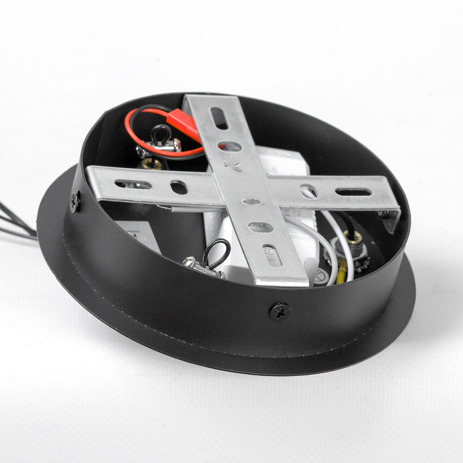 Подвесной светильник 50*35-160 см, 1*LED, 60W, 3000K, Lussole Crook LSP-7362, черный