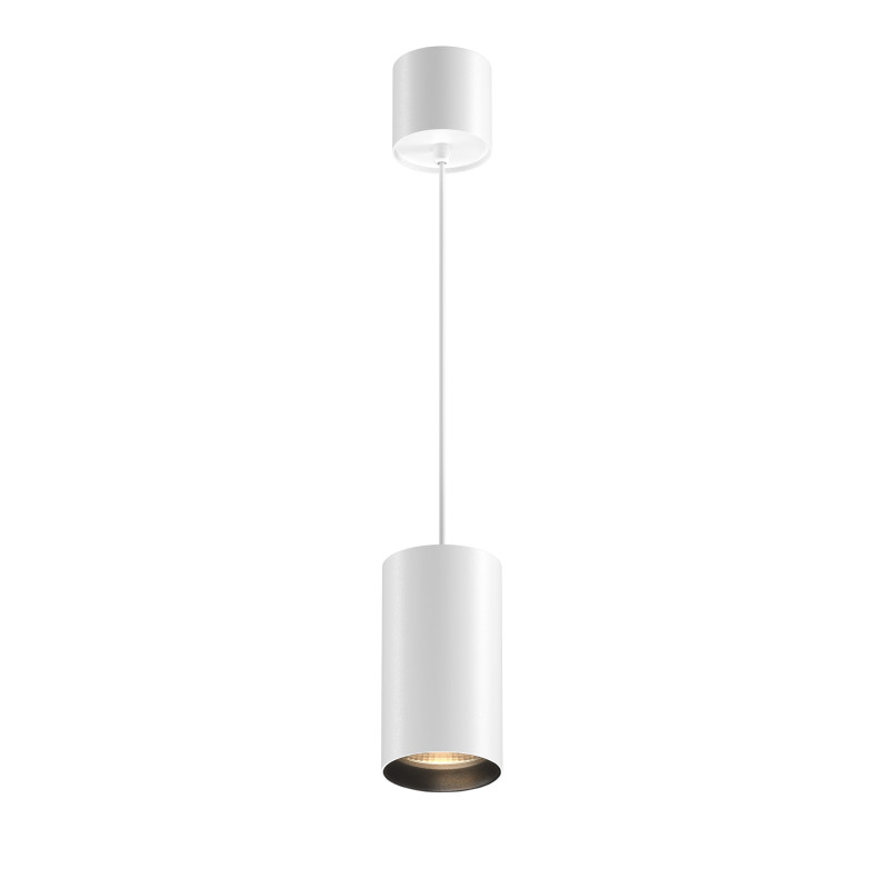 Подвесной светильник 7,5*7,5*13,5 см, LED, 20W, 3000К, Maytoni Technical Vol P100PL-20W3K-W белый