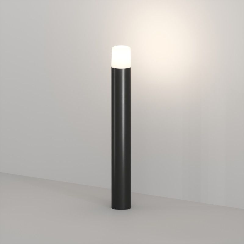 Садово-парковый светильник *10,8*90- см, 1*E27*18W, Denkirs Nord DK9749-BK, черный алюминий