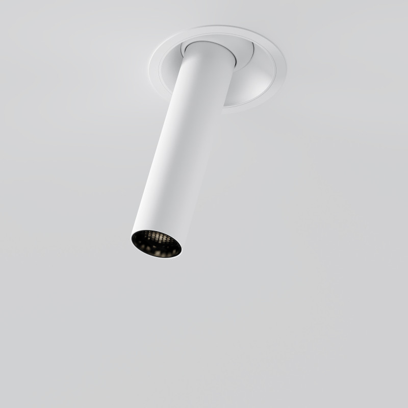 Встраиваемый светильник 3*3*21,6 см, LED, 7W, 4000К, Maytoni Technical Focus T C140RS-L200-7W4K-W белый
