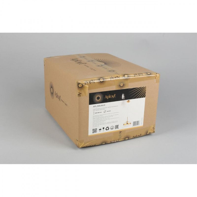 Подвесной светильник 25*40-150 см, 1*E27, 40W, Aployt GABRIELA APL.305.06.01, бронзовый