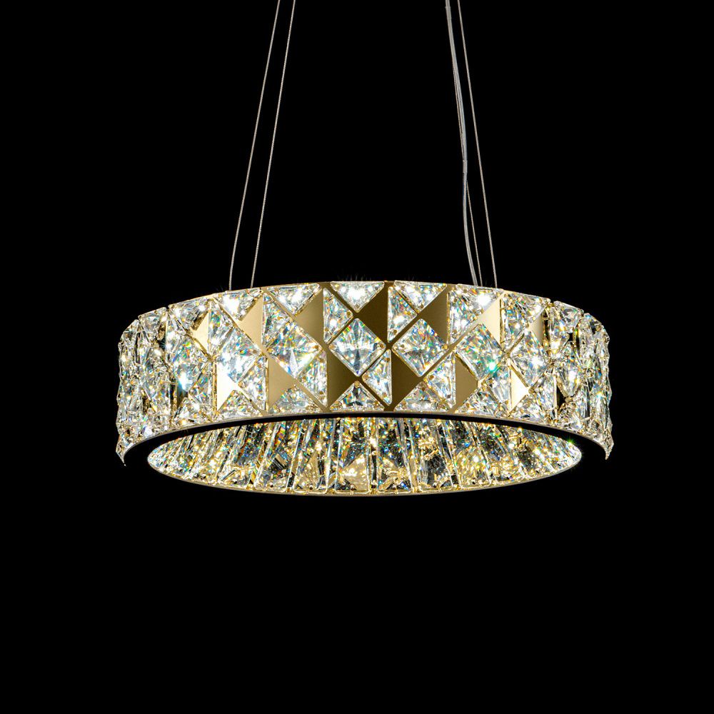 Люстра *40*10 см, LED*39W, 3000-6000K, Modelux  ML.335.400 GD, Золото