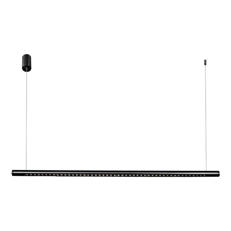Линейный светильник 120*10*120 см, 1*LED*28W, 4000K, ST-Luce PARILLA SL6238.413.01, черный