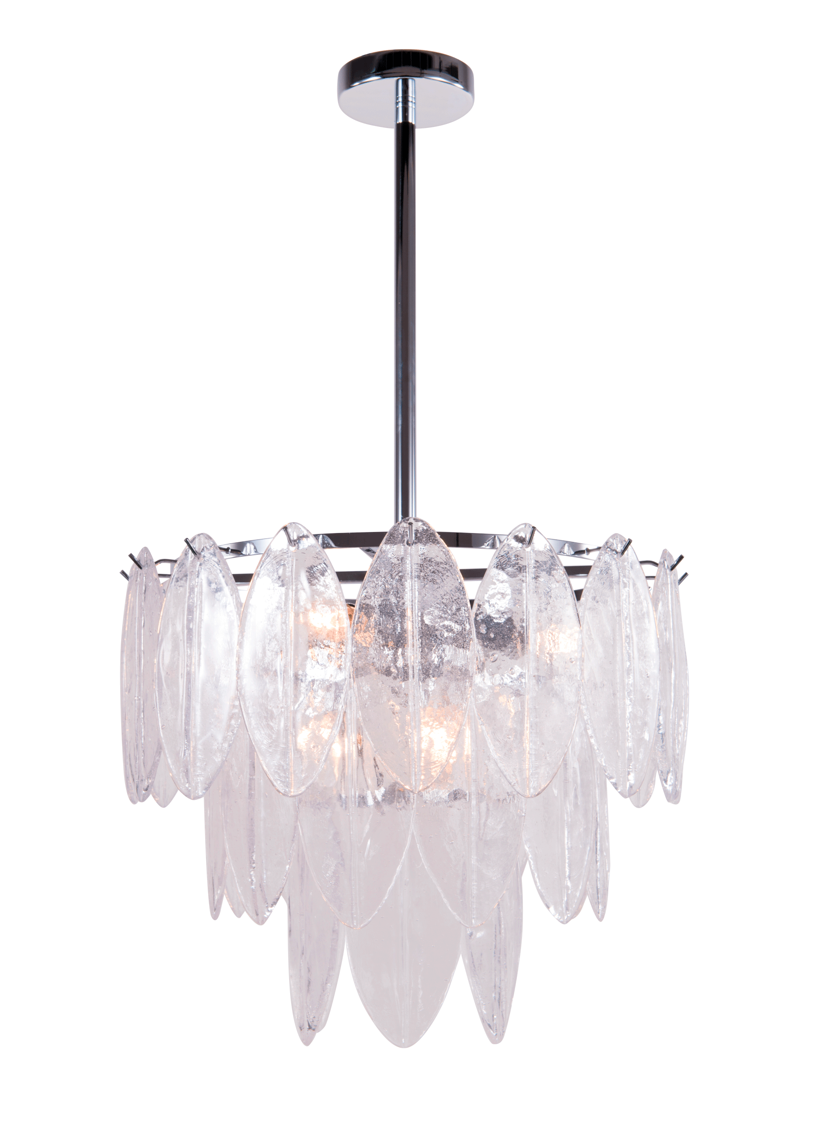 Люстра 500*420, 6*E14, 40W NewRgy Cristallo 2416R/6 CHR+CL, CHR+CL