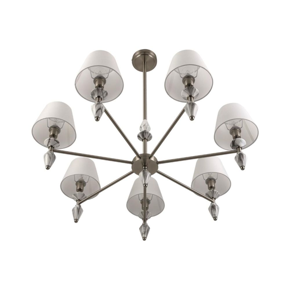 Люстра *90*78-78 см, 7*E14*40W, Lumion Vermont LUM8274/7, стальной; серебристый