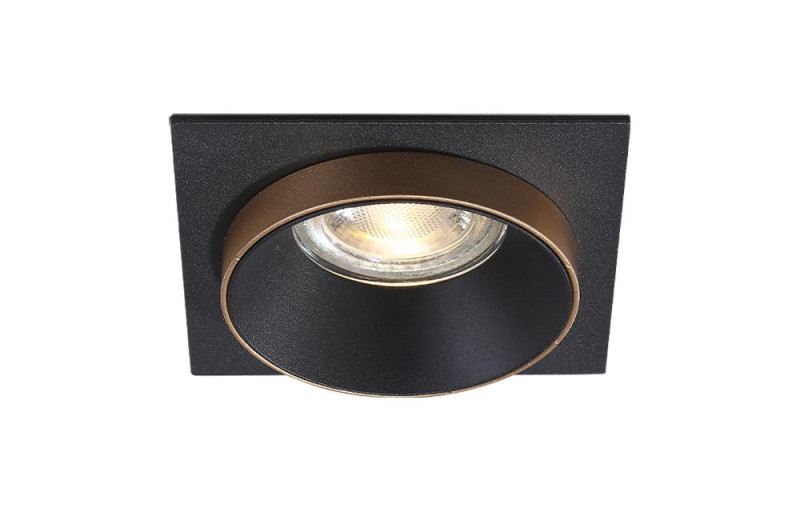 Встраиваемый светильник 7 см Crystal Lux CLT 044C BL Черный