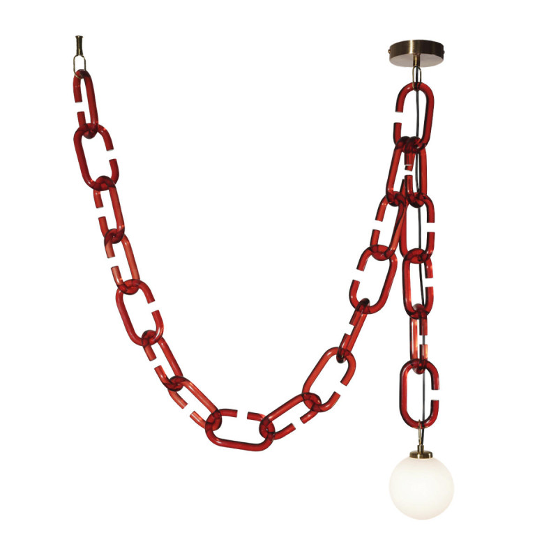 Светильник 12 см, Loft It 10128C Red, золото
