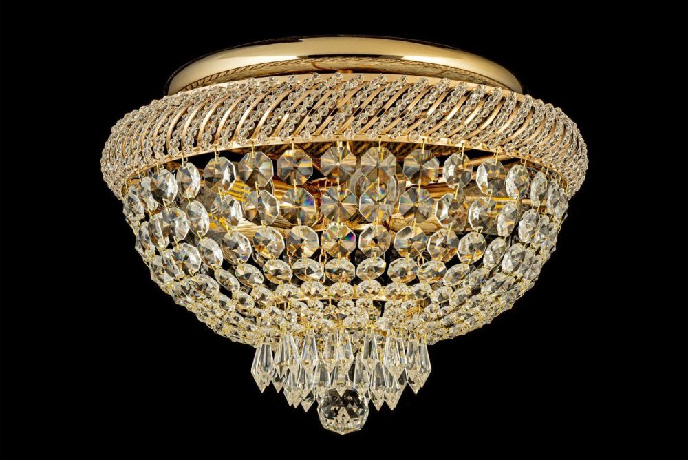 Люстра *35*31 см, 6*E27*60W, Dio D`arte Bari Gold Bari E 1.2.35.100 G, Золото