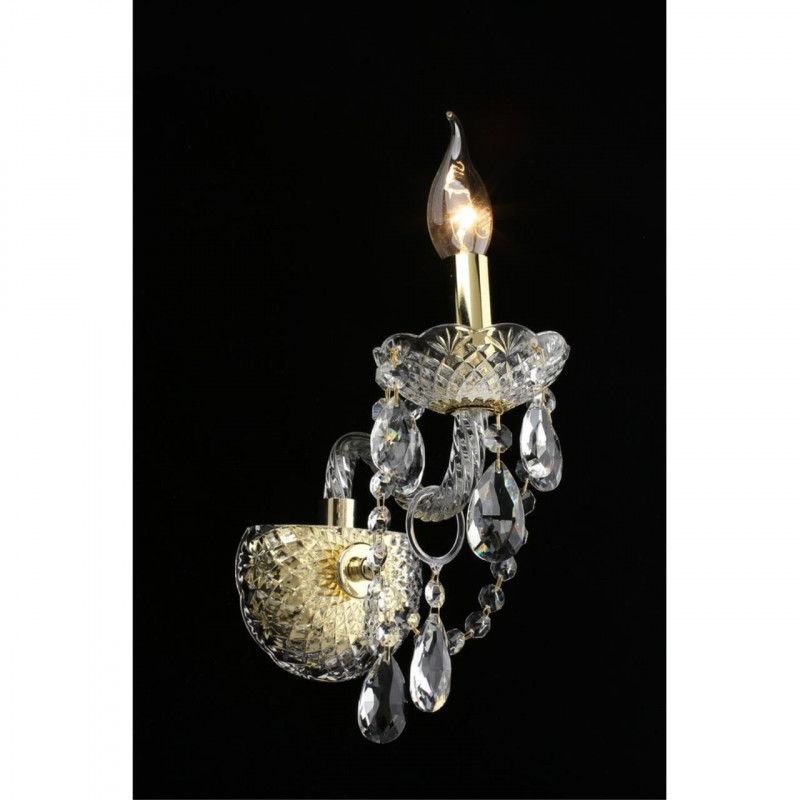 Бра 21*12*30 см, 1*E14, 40W, Aployt Koletta APL.755.11.01, золотой