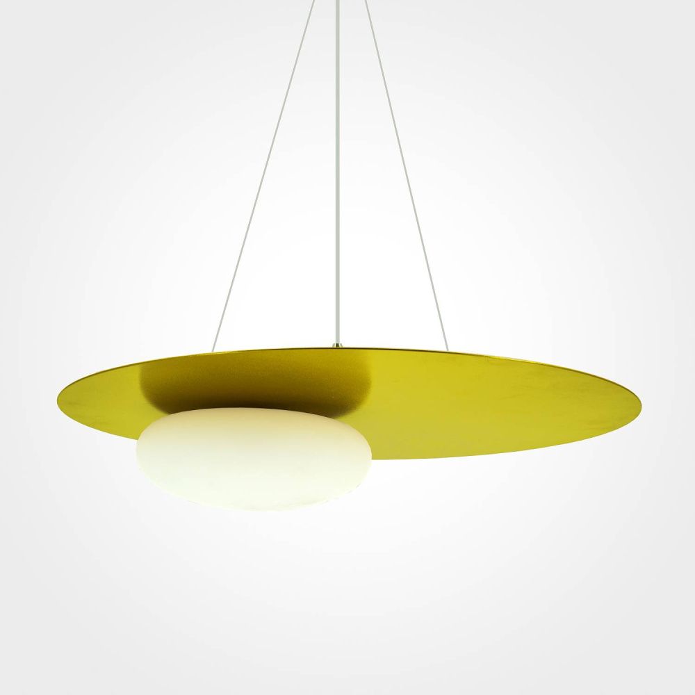 Светильник подвесной *12-180 см, 1*LED*6W, 3000K, Lightera Waddy LE140L-48G, золотой