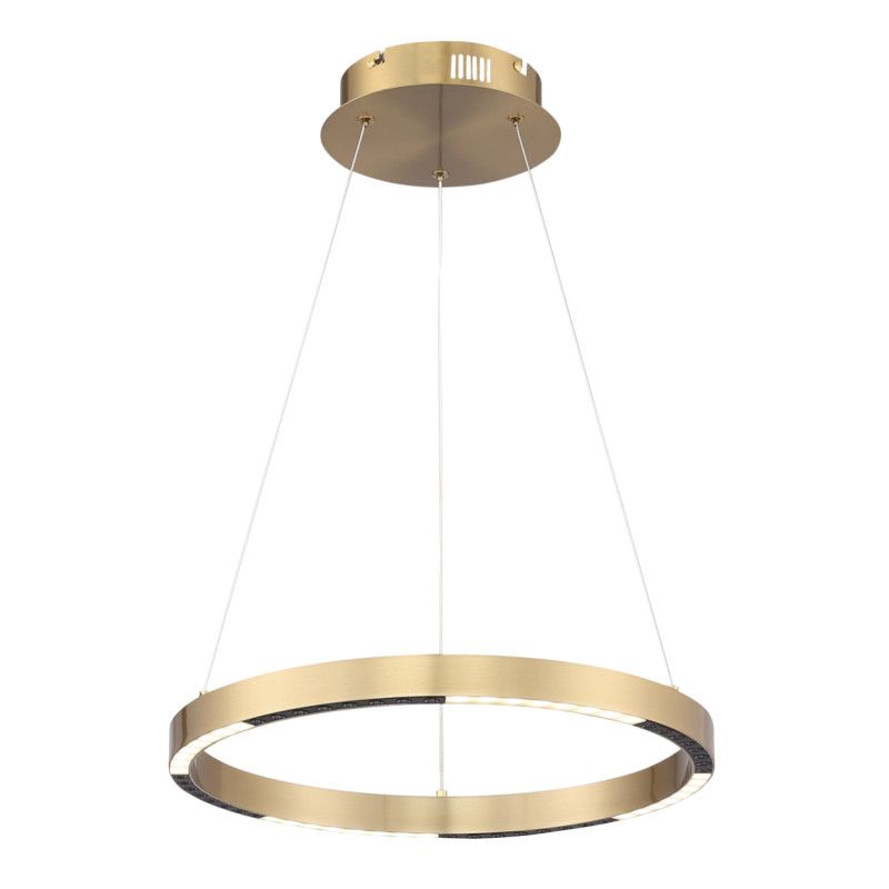 Подвесной светильник *40*-120 см, 1*LED, 25W, 4000K, ST-Luce Parilla SL6238.323.01, латунный
