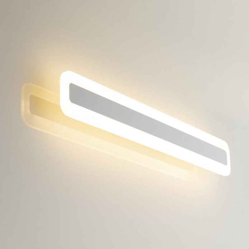Бра 60*8 см, 24W, 3000-5500-4000К, Белый Citilux Тринити CL238560