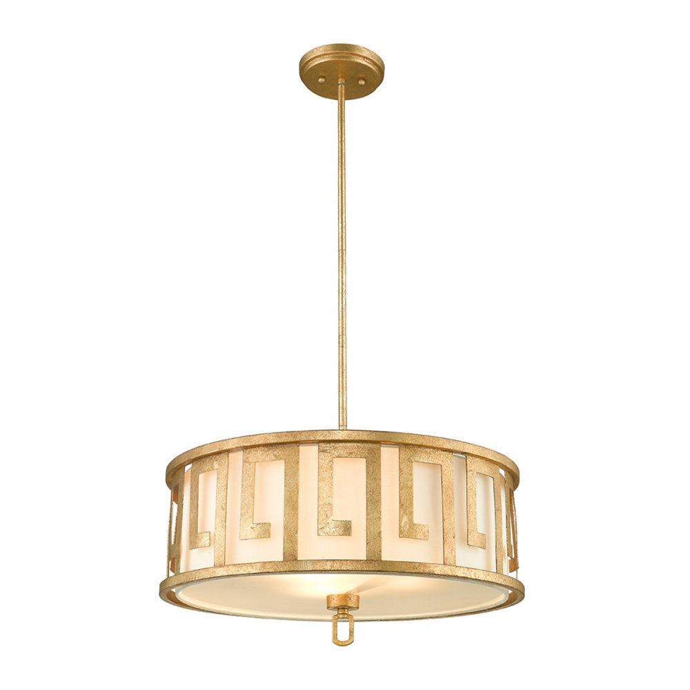 Подвесной светильник *55*20-123 см, E27*60W, Natural Concepts Gilded Nola Lemuria HK-MOXIE6-P-SSG, латунь