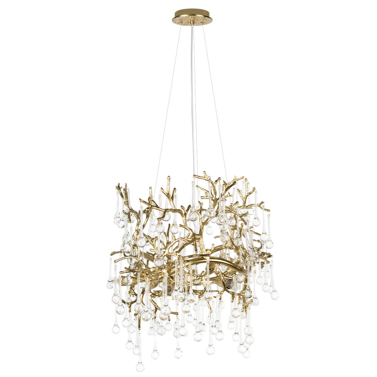 Подвесная люстра 60 см, Loft IT Coral 10351/600 AB, бронза