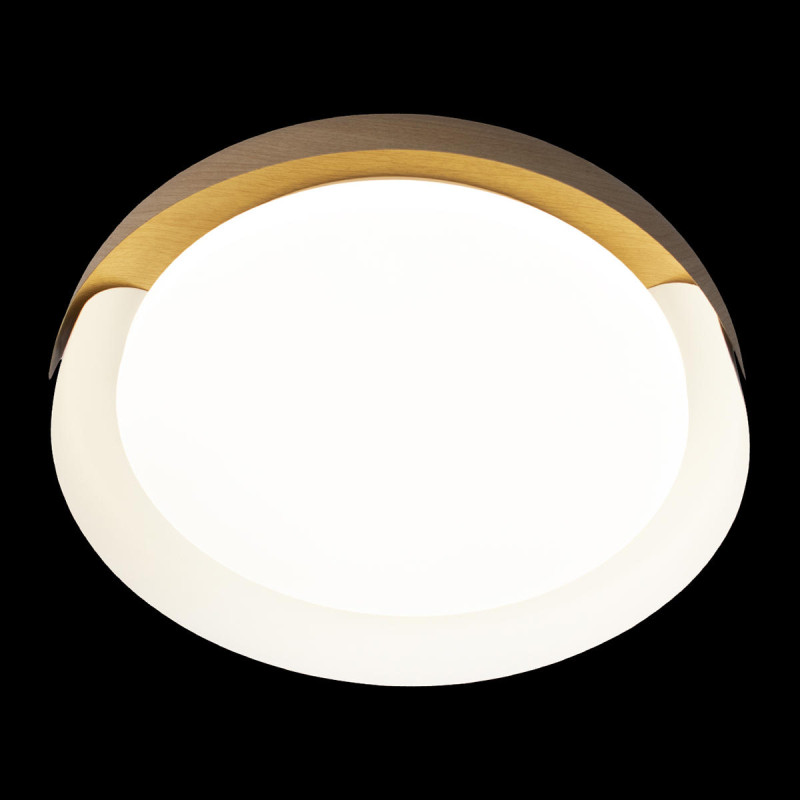 Светильник 46 см, 28W, 4000K Loft It (Light for You) Coin 10198 White, белый-дерево