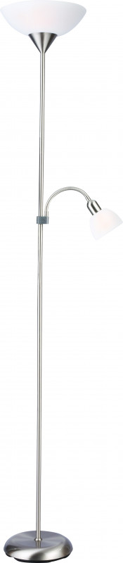 Торшер Arte-Lamp DUETTO A9569PN-2SS,матовое серебро