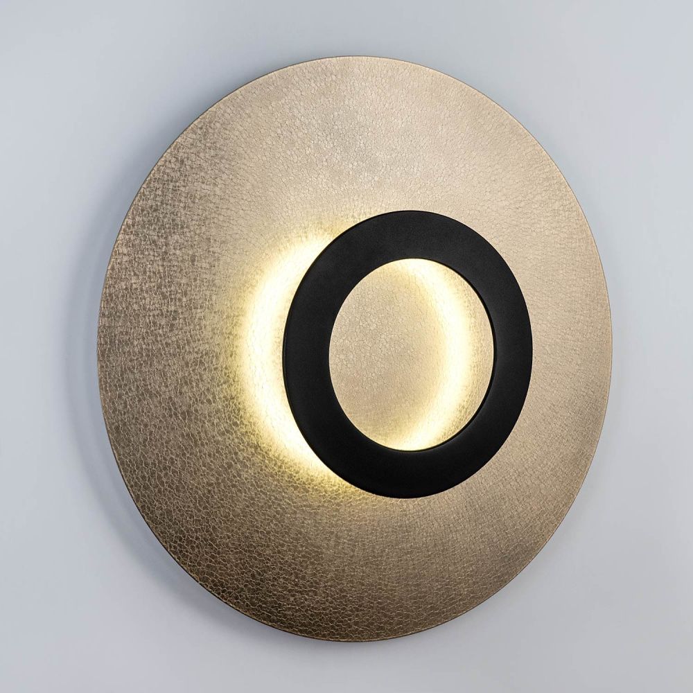 Бра 11x65см, LED, 30Вт, 4200K, Modelux MS.1504.650 Золото, Чёрный