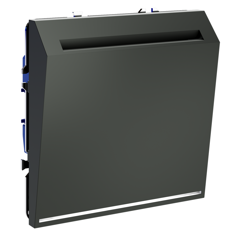 Выключатель встраиваемый S70 карточный 16А, титан Voltum VLS010706