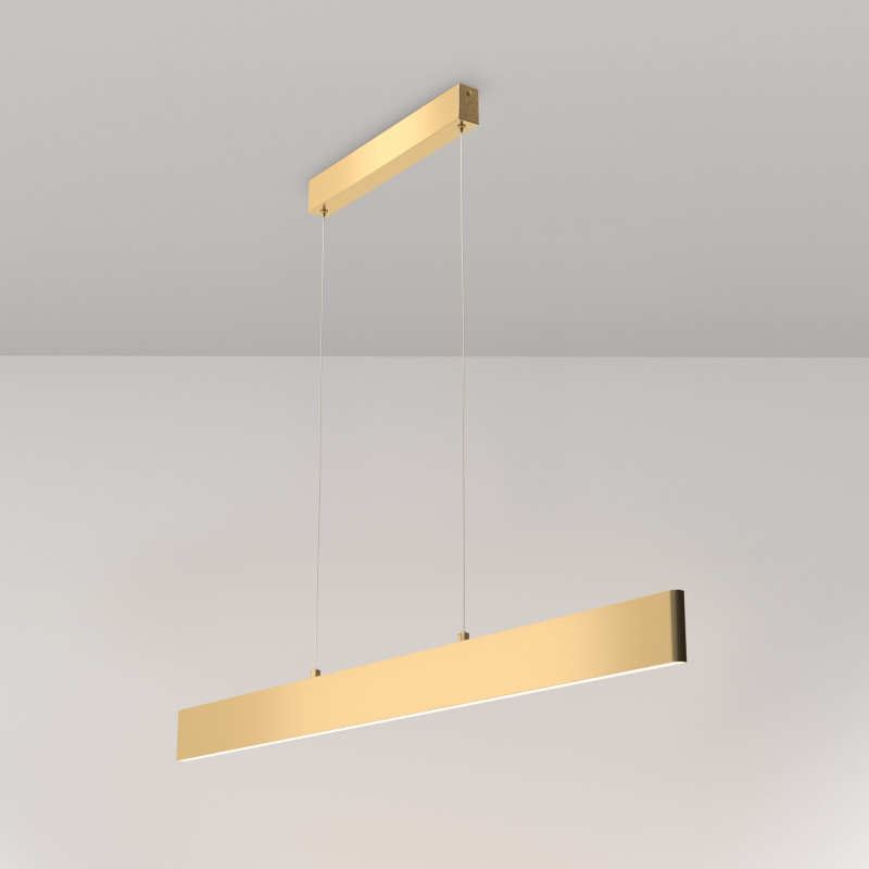 Светильник Led 118 см, 30 W, 3000 K Maytoni Technical Step P010PL-L30G3K золото