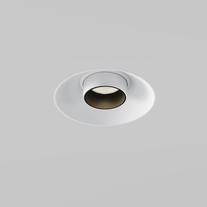 Встраиваемый светильник 3*3*21,6 см, LED, 7W, 3000К, Maytoni Technical Focus T C140RS-L200-7W3K-W белый