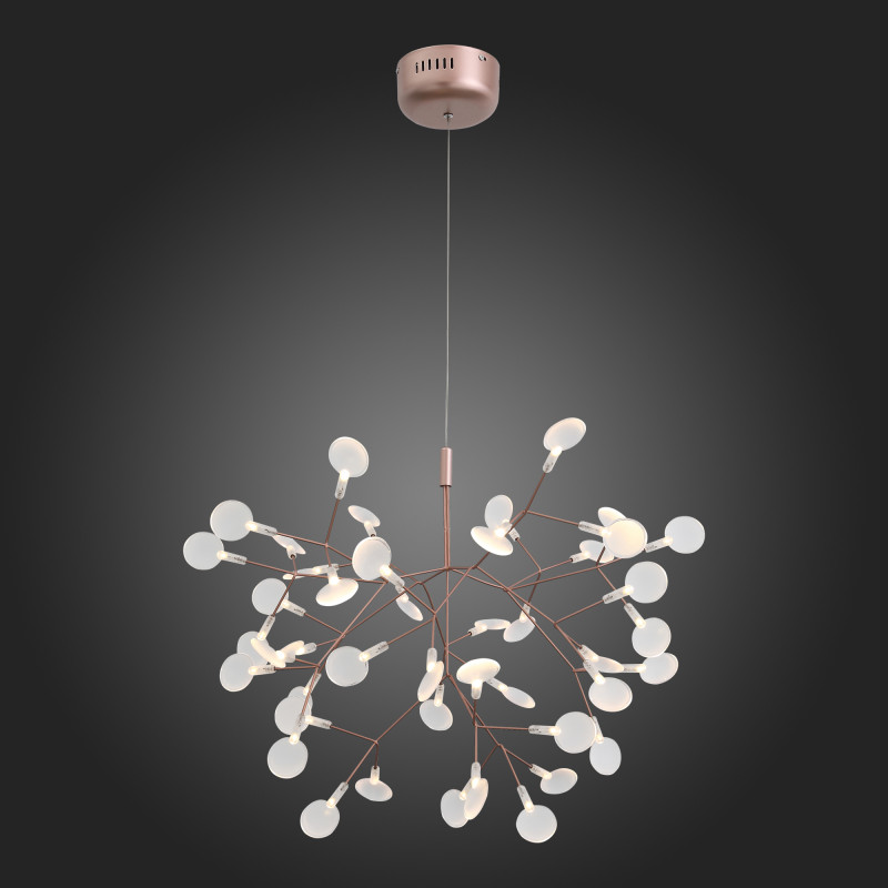 Люстра подвесная 75 см, 23W 3500K ST LUCE RAFINA SL379.203.45 Медный