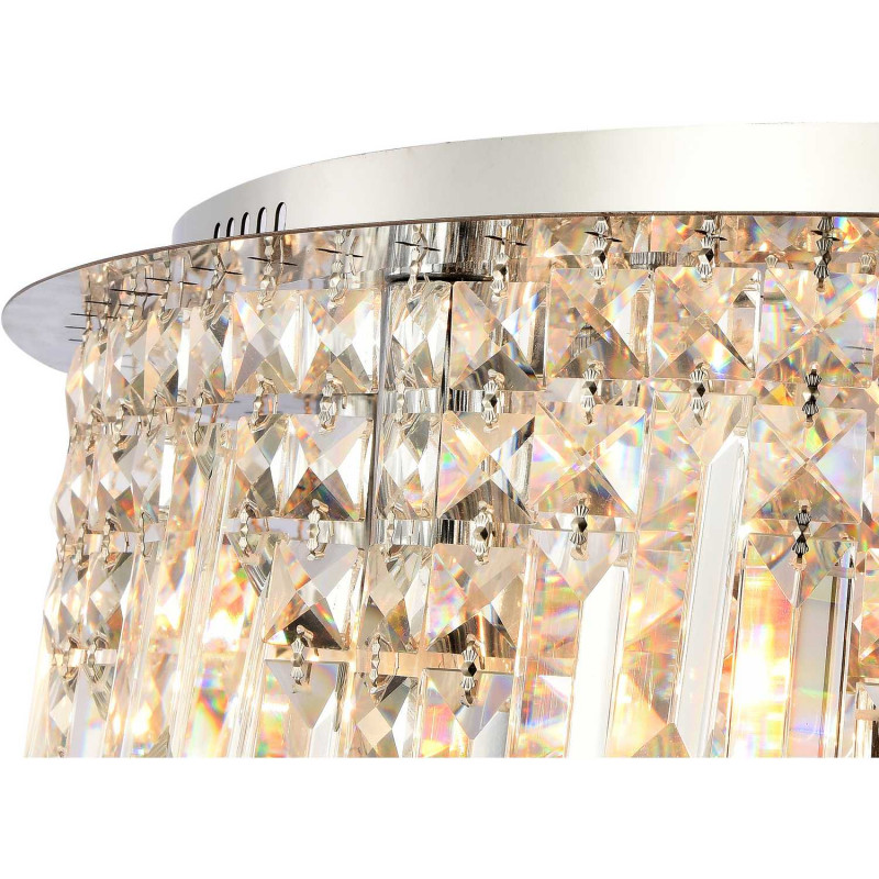 Люстра Stilfort Dinara 2111/09/06C, диаметр 60 см, хром