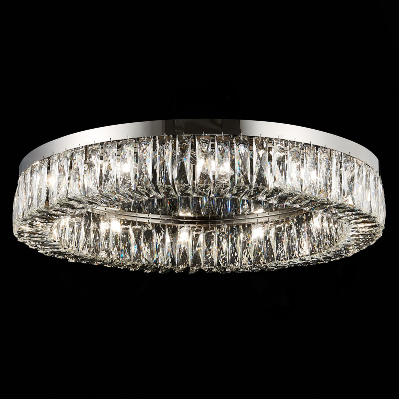Люстра потолочная 82 см, 480W, ST LUCE Rifrazio SL1226.102.12 Никель