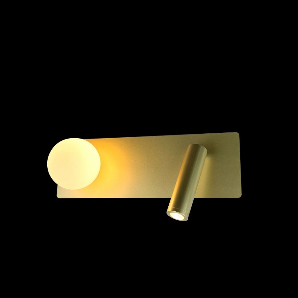 Бра 30-16 см, LED*9W, 3000K, iLedex Telescope W4774-30 SGD, Золото