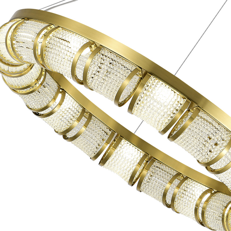 Светильник 80 см, 50W, 3000K, ST Luce Esme SL6011.303.01, латунь