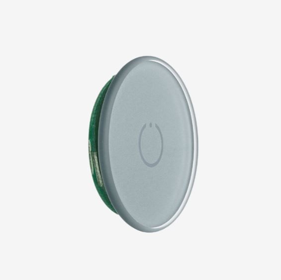 Радиовыключатель мебельный сенсорный HiTE PRO SN-C (круглый, алюминий) HPSW-SNC1-AL