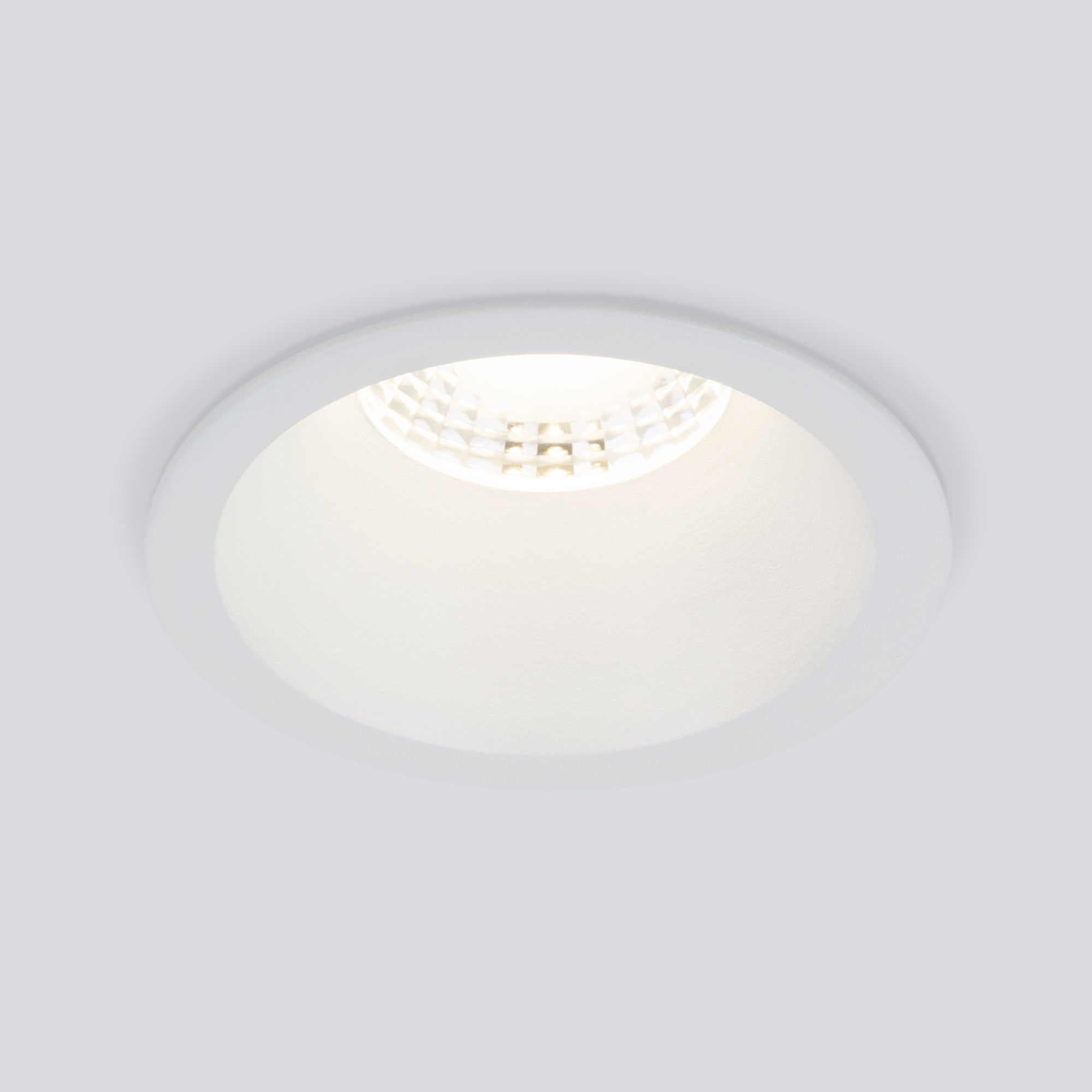 Встраиваемый точечный светодиодный светильник 15266/LED 7W 4200K белый Elektrostandard