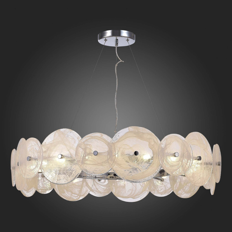 Люстра 80 см ST LUCE ELSA SL1658.103.18 Хром