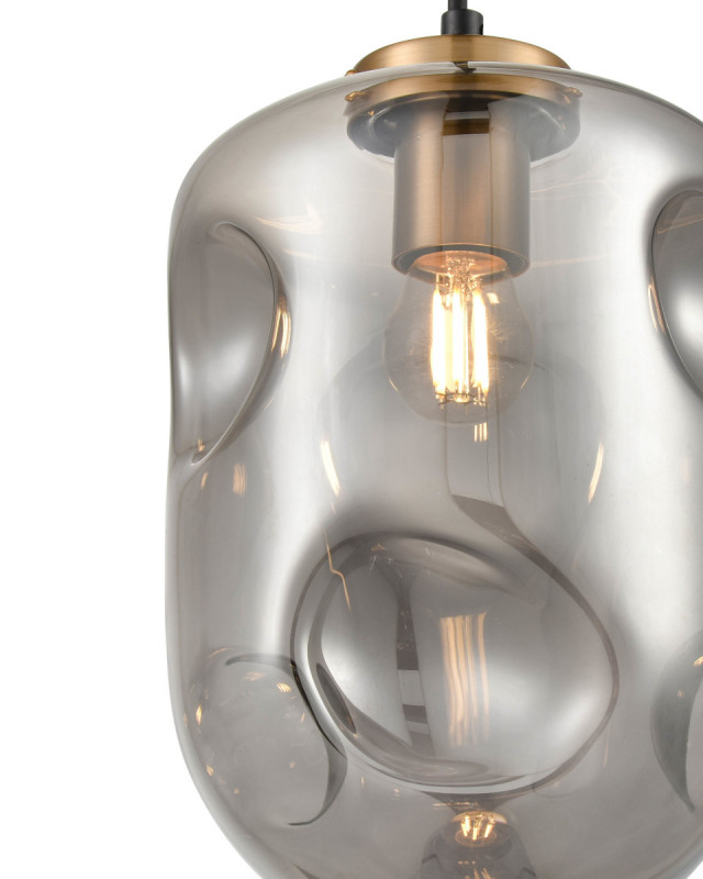 Подвесной светильник  18*152 см, 1*E27 черный, бронза Vele Luce Alieno VL5352P31