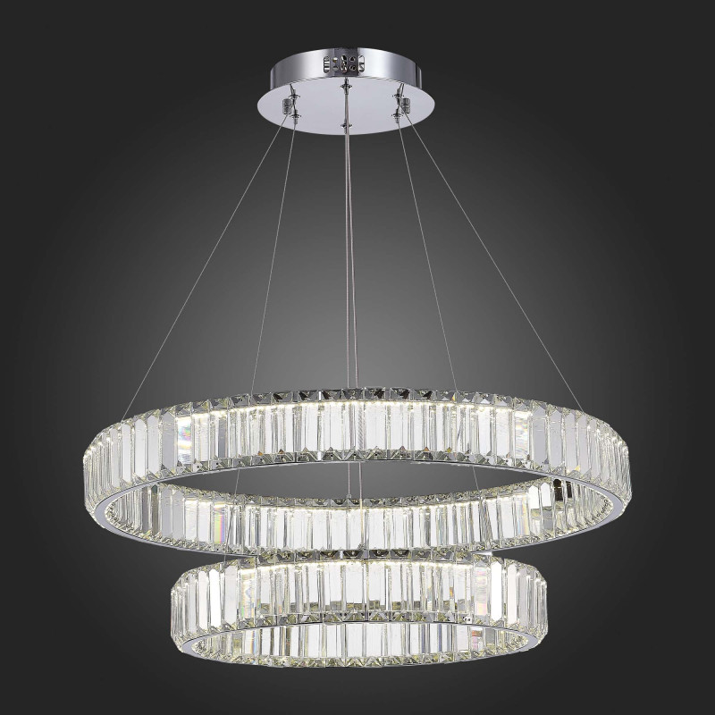 Люстра подвесная 62 см, 70W 4000K ST LUCE TIVOLI SL1622.103.02 Хром